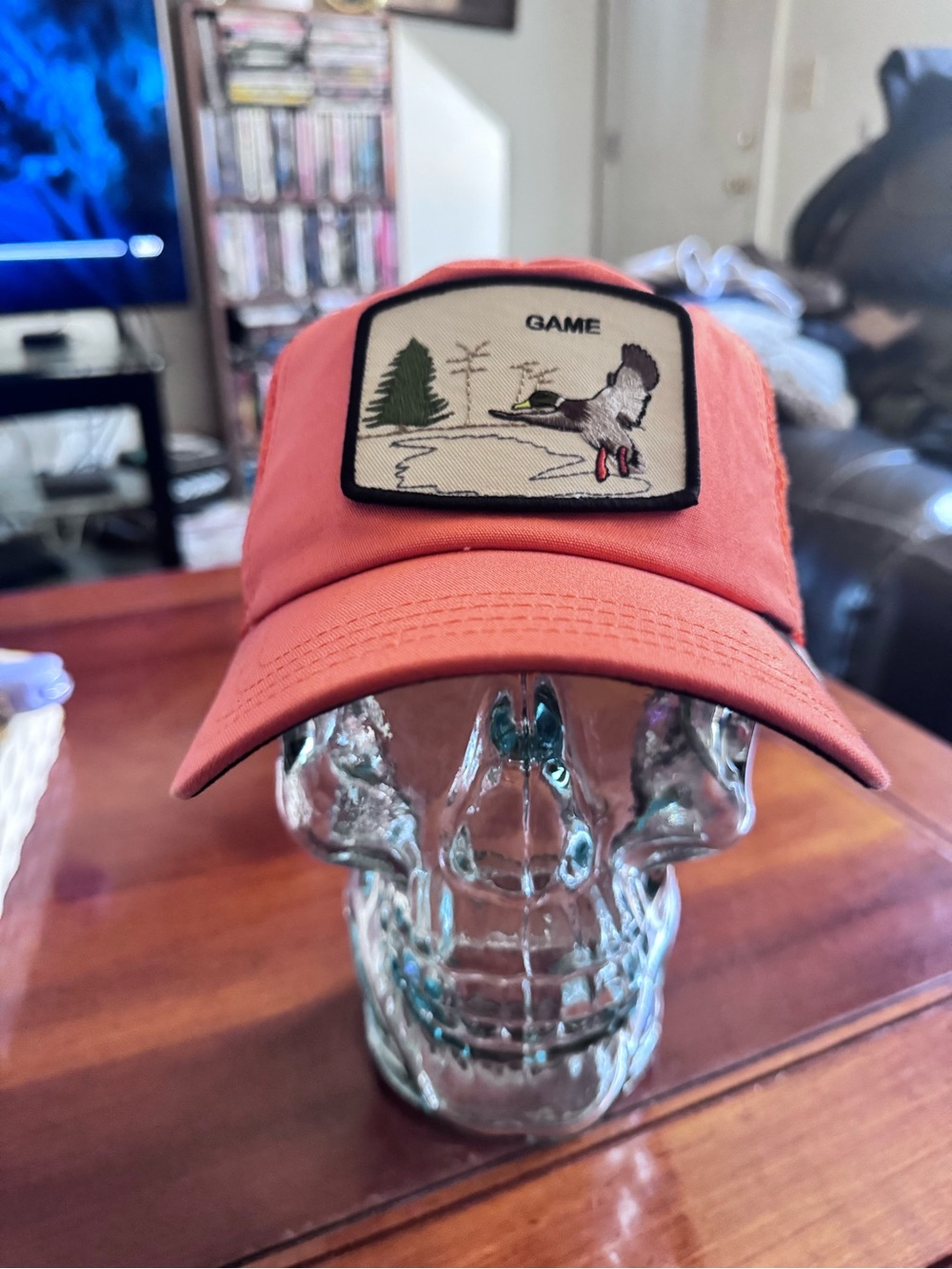 Goorin Bros “MAYBE GAME” RLXD Trucker Hat. Mesh SnapBack NWT.